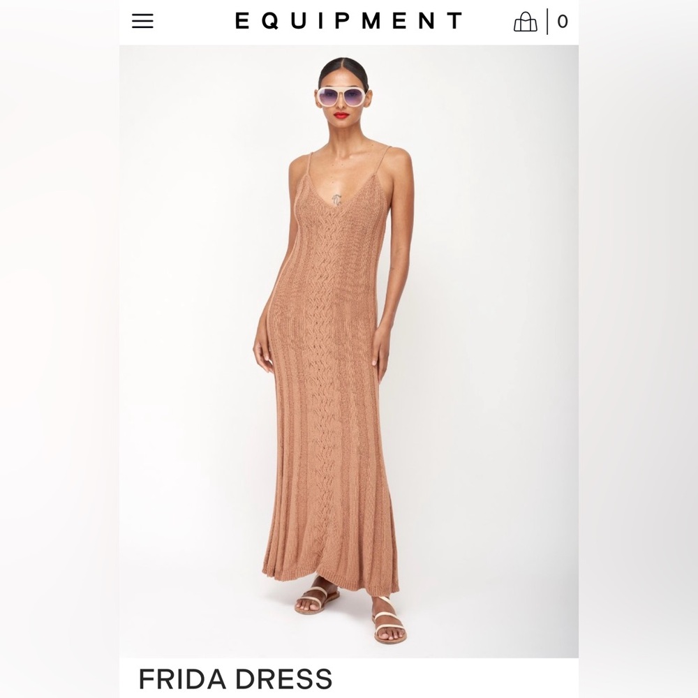 Equipment Knit Maxi Dress